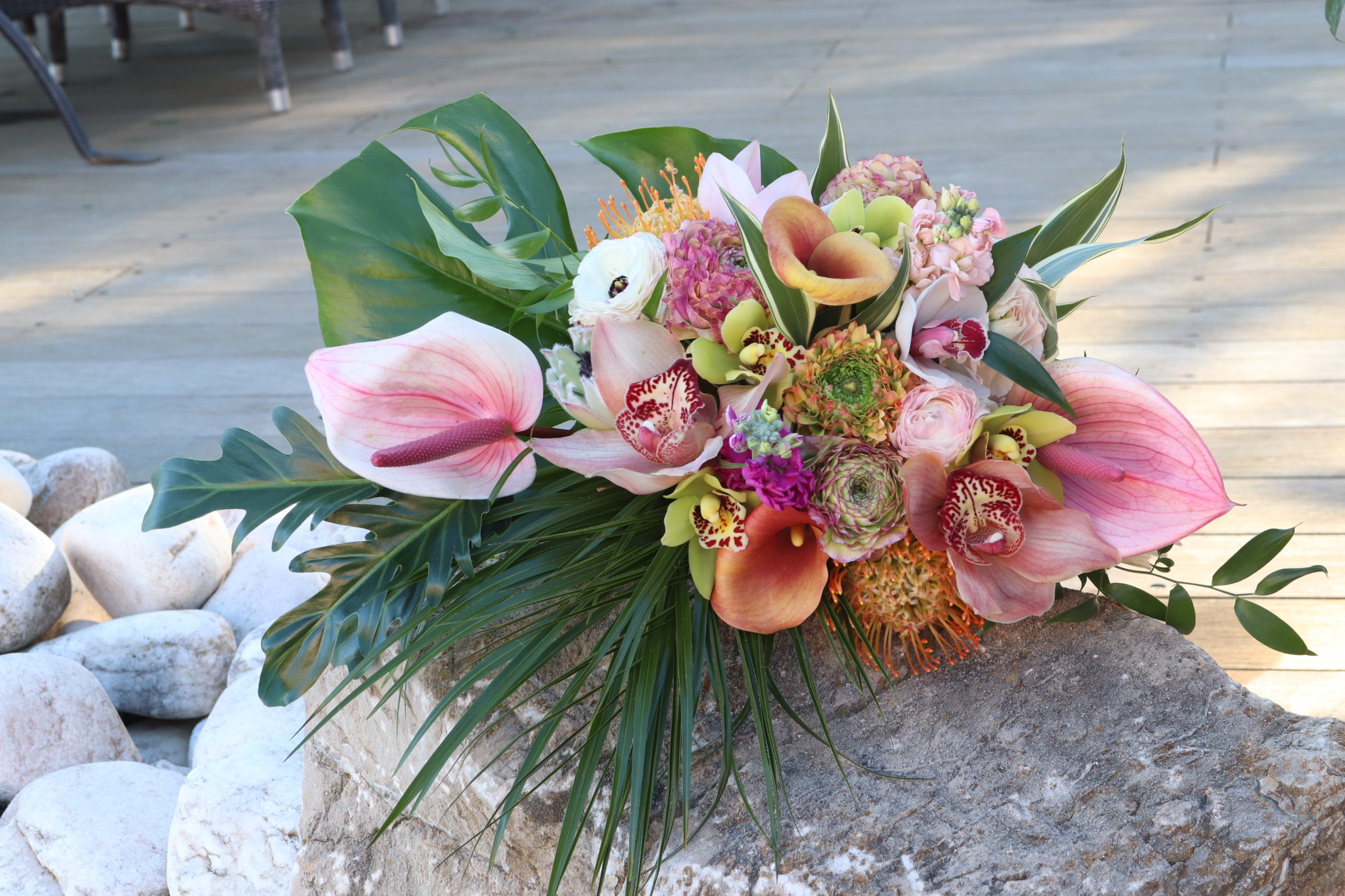 Nos prestations florale avec des fleurs de saison pour vos évènements